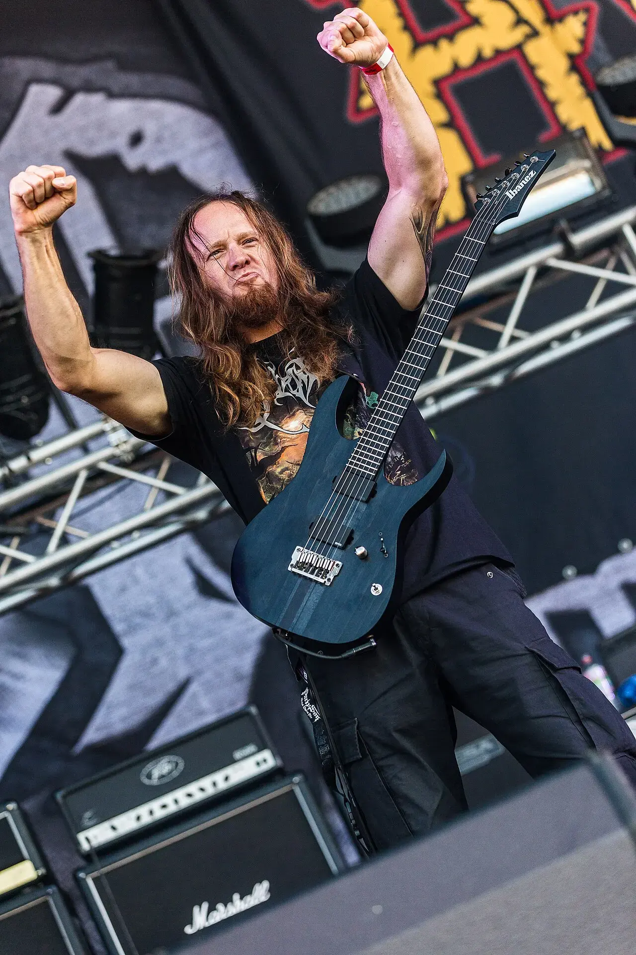 Pestilence en vivo (San Metal Open Air 2018). Фото: S. Bollmann, CC BY, Wikimedia Commons